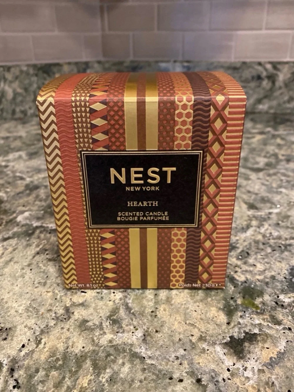 NEW NEST Fragrances Hearth 8.1 oz Candle